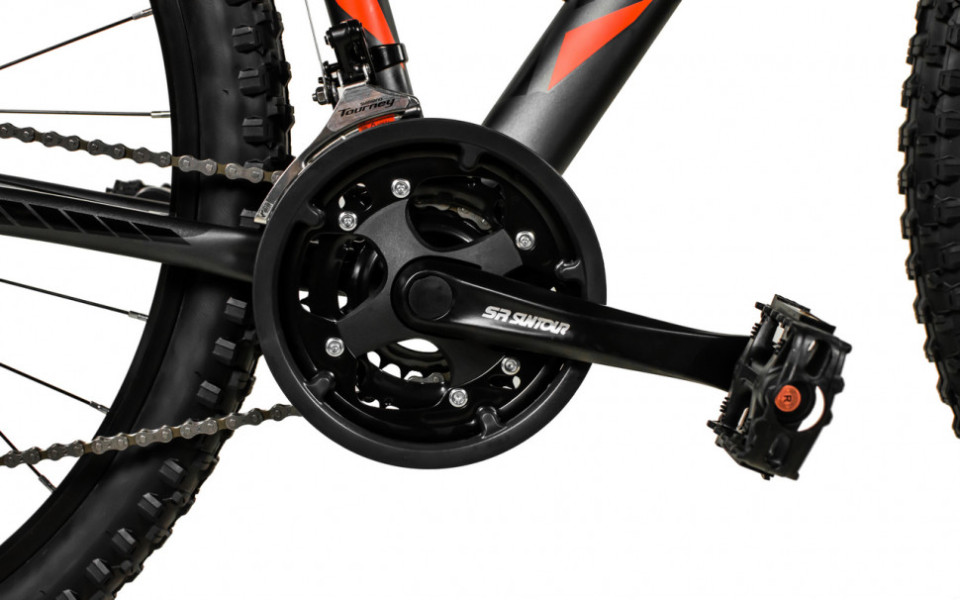 Велосипед Comanche Prairie 29 Disc 19", серый-оранжевый