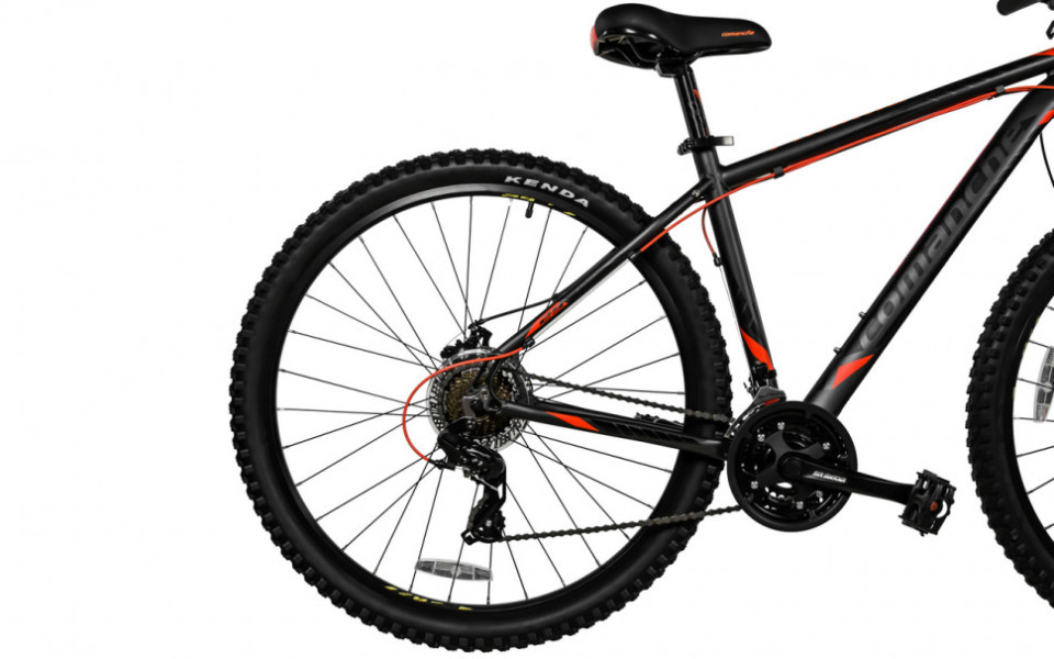 Велосипед Comanche Prairie 29 Disc 19", серый-оранжевый